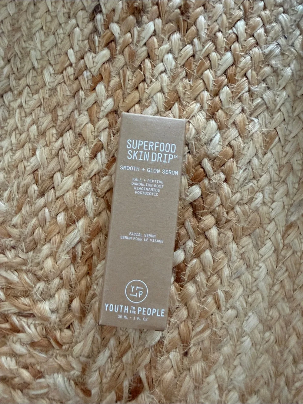 Youth To The People Superfood Skin Drip Smooth + Glow Serum — Light Green